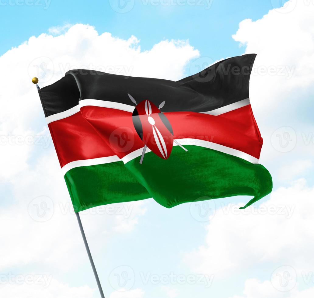 bandera de kenia foto