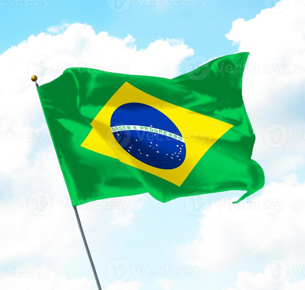 bandera de brasil foto