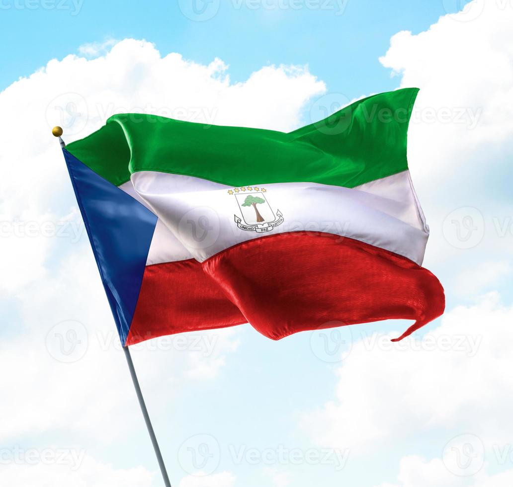 Flag of Equatorial Guinea photo