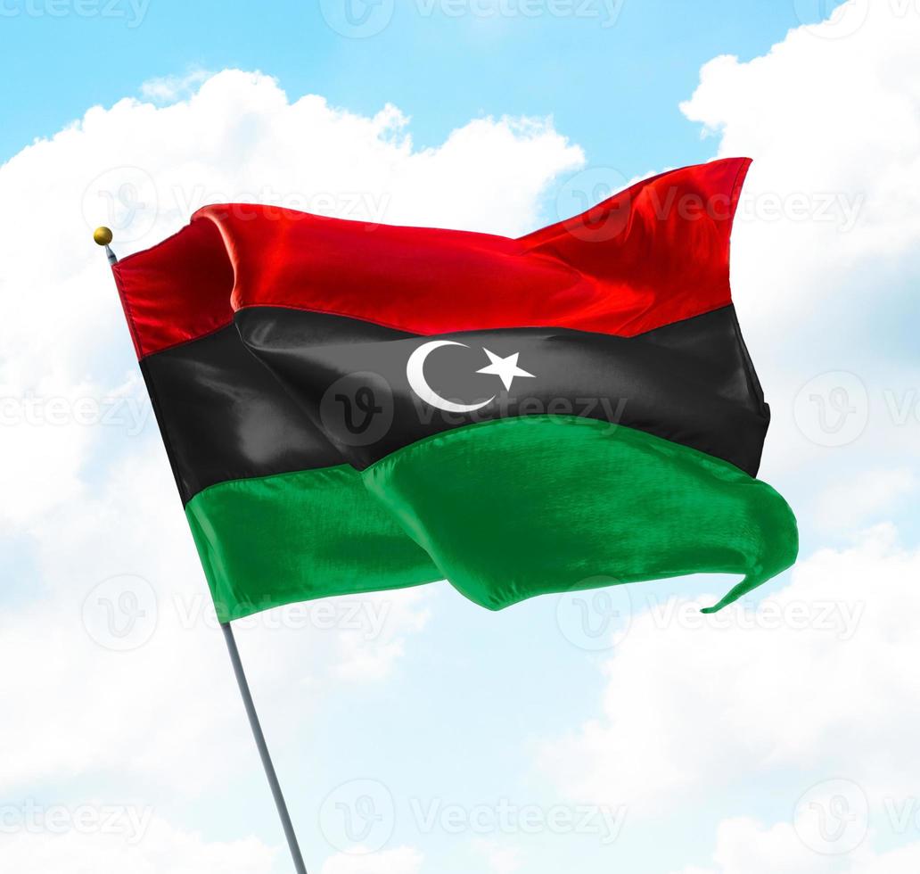 Flag of Libya photo