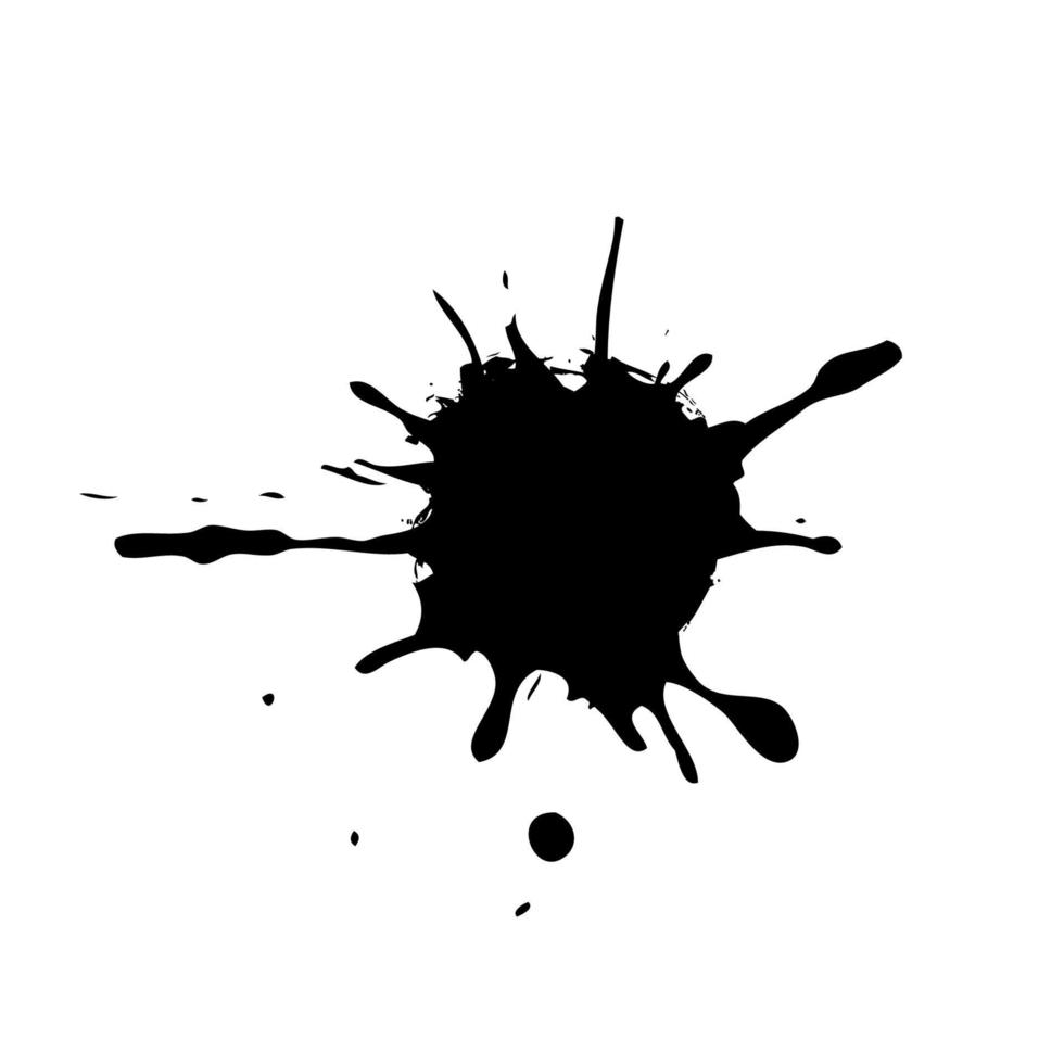 ink splashes. Grunge splatters. Abstract background. Grunge text banners vector