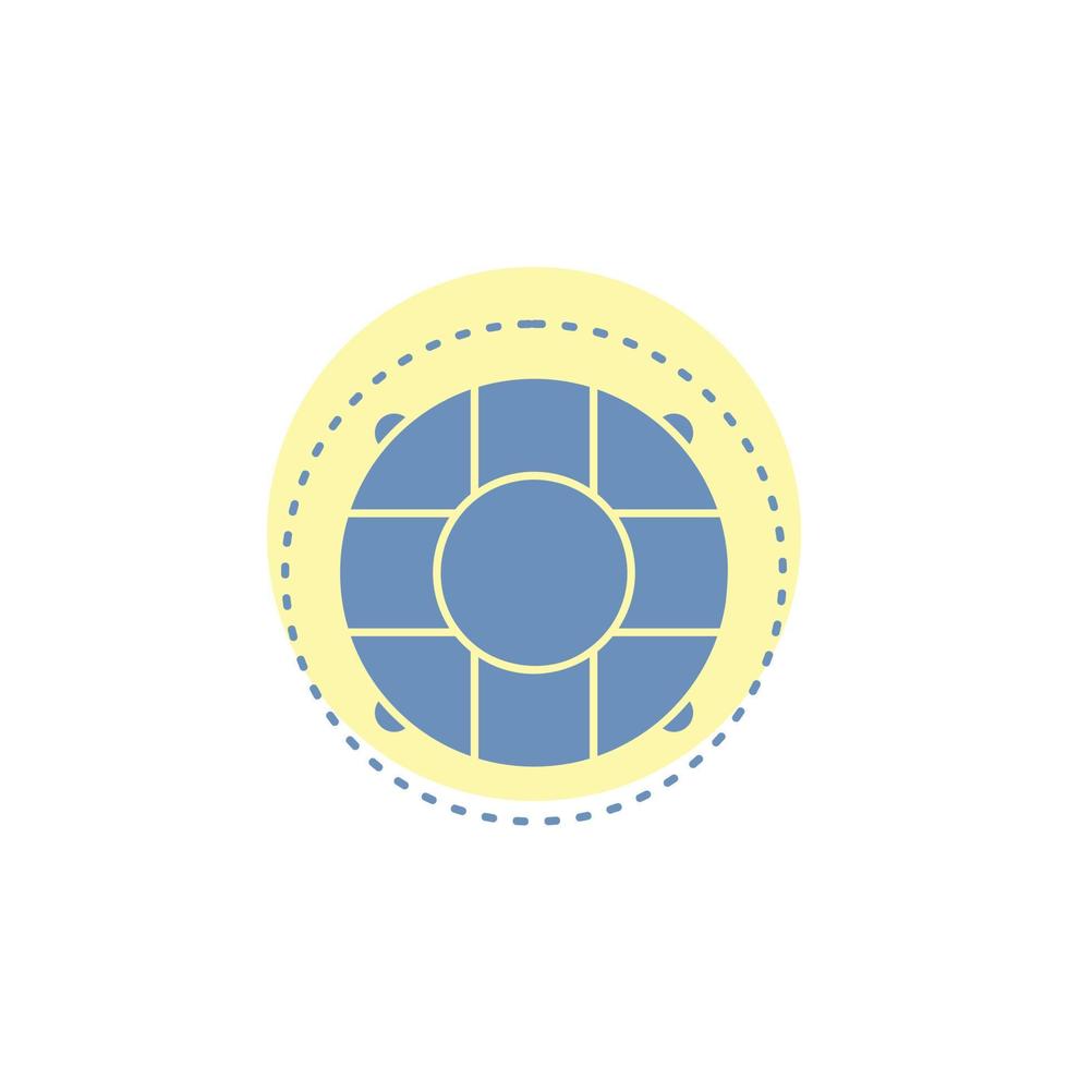 Help. life. lifebuoy. lifesaver. preserver Glyph Icon. vector