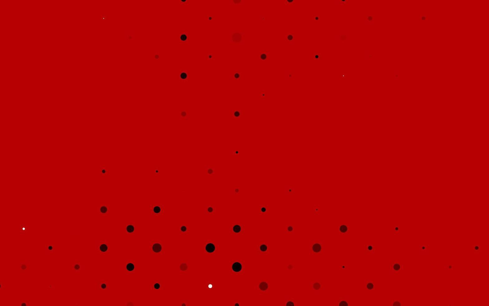 Light Red vector backdrop with dots.