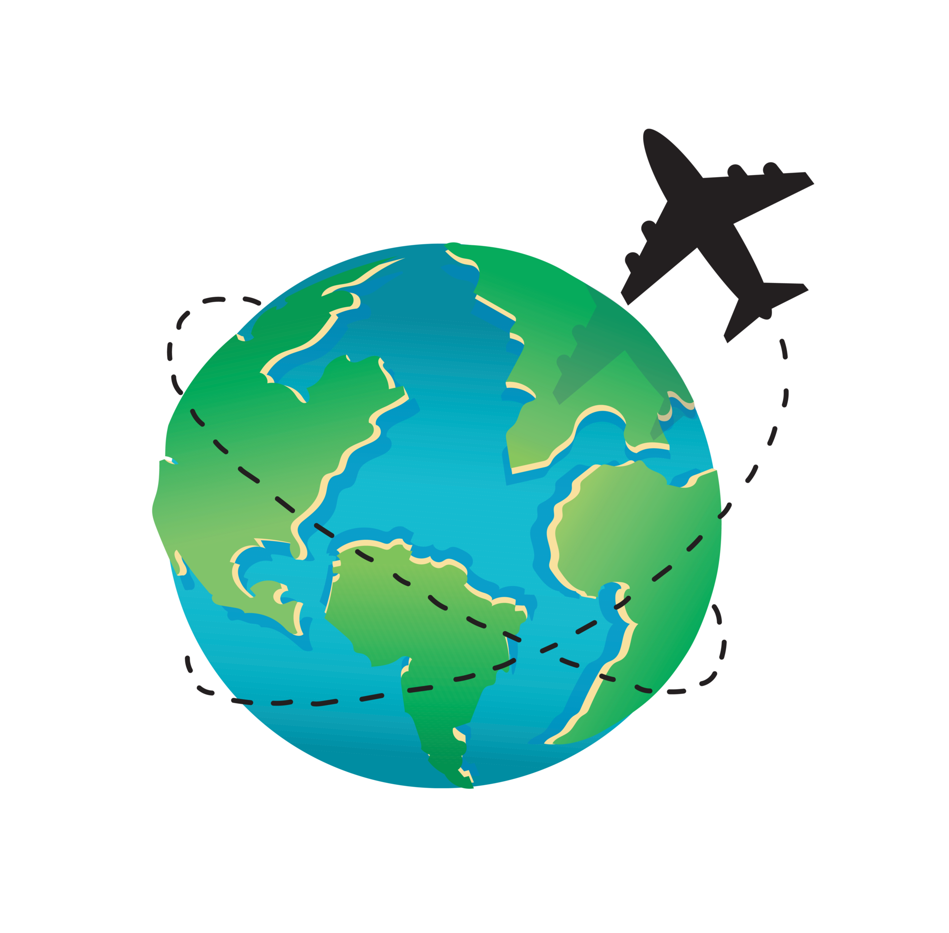 travel around the world logo