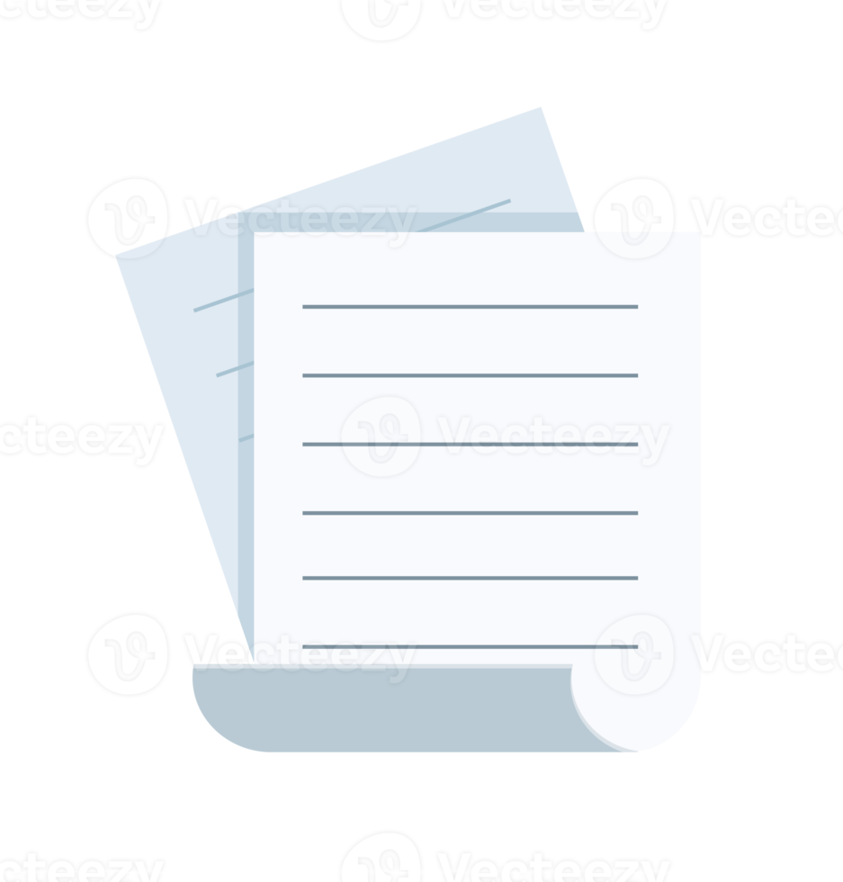 sheet file document in flat png