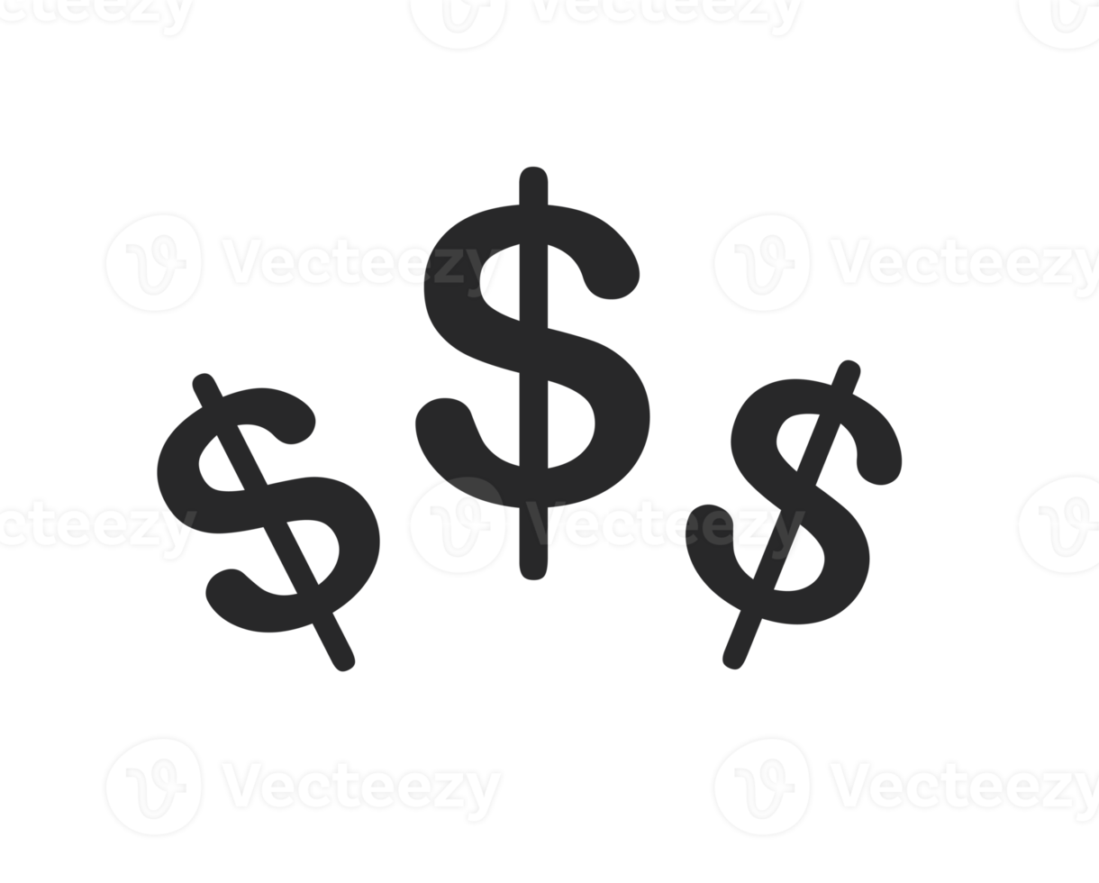 illustrazione dell'icona del dollaro png