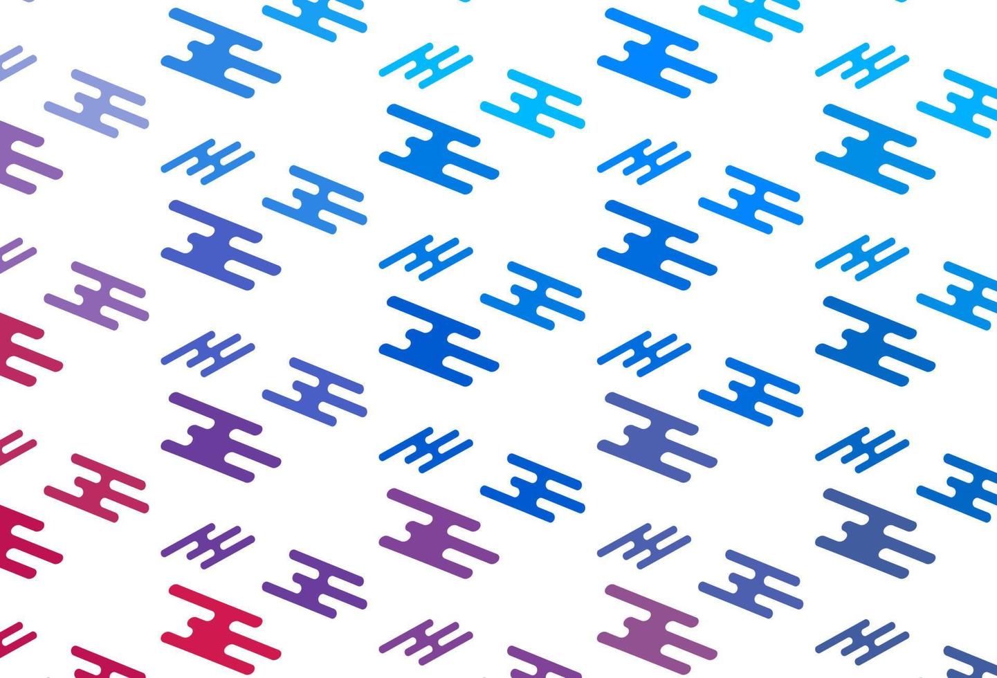 Light Blue, Red vector template with repeated sticks.