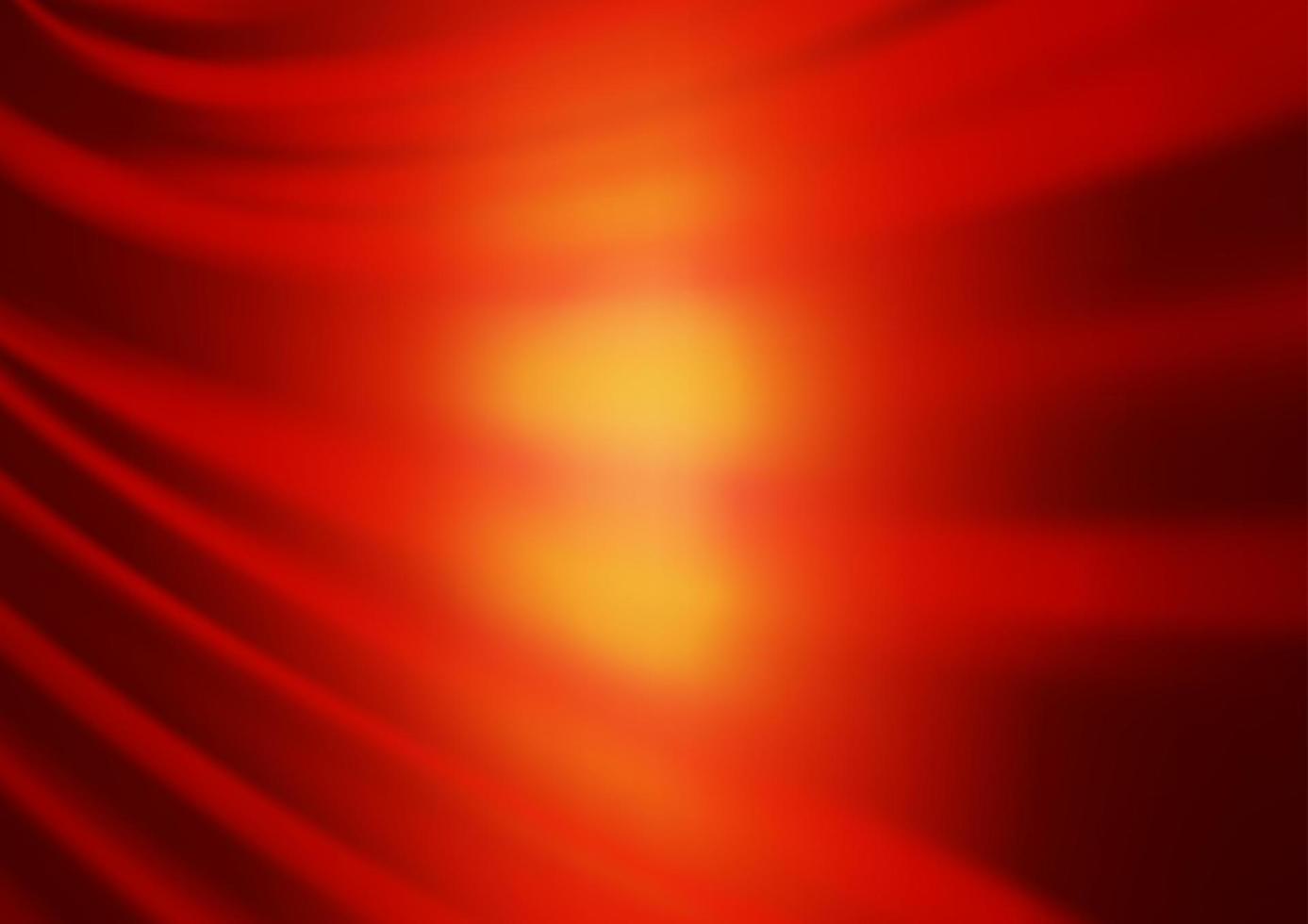 Light Red, Yellow vector blurred shine abstract pattern.