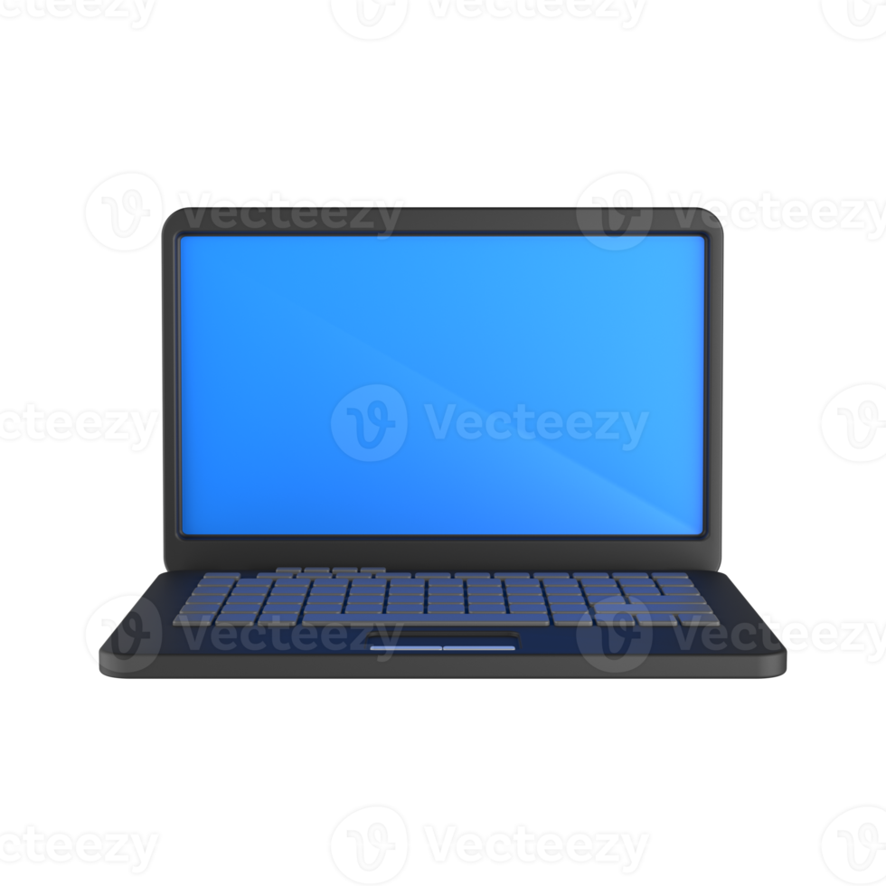 Laptop Icon 3D png