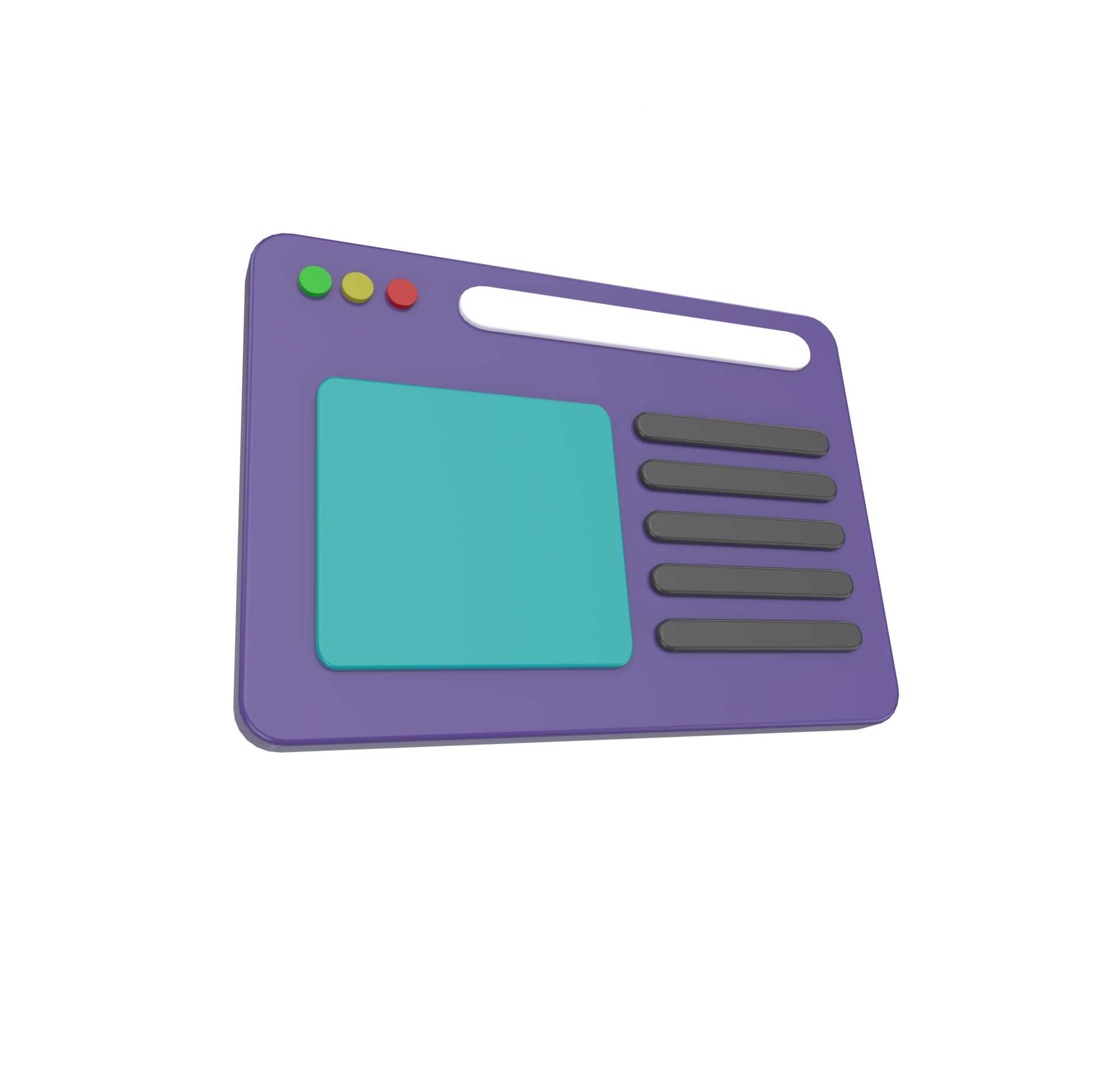 Minimal 3d Illustration Web UI Or UX Design Web Page Concept Web minimal-3d-illustration-web-ui-or-ux-design-web-page-concept-web