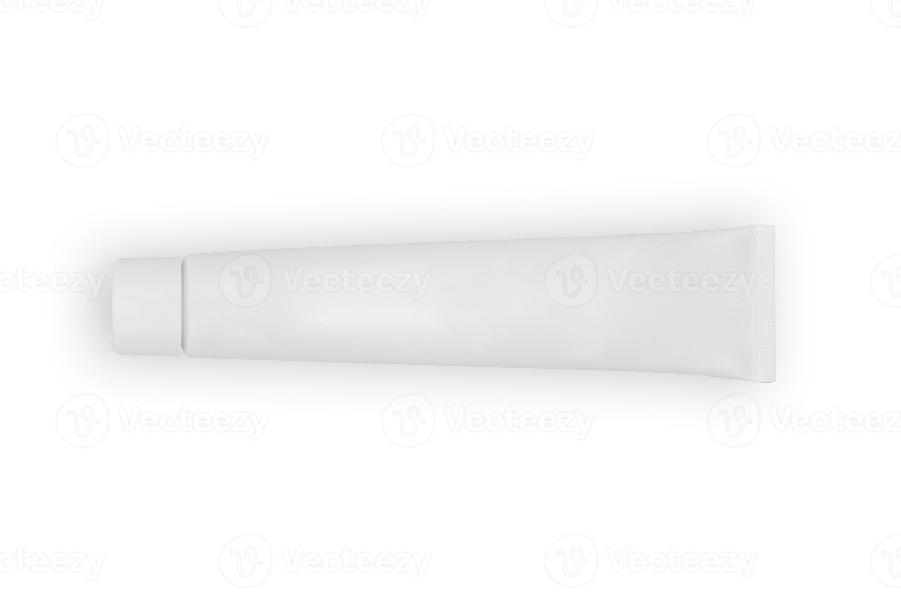 Blank white toothpaste tube isolated on white background 12873648 Stock