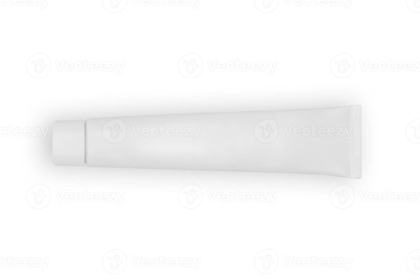 Blank white toothpaste tube isolated on white background 12873648 Stock