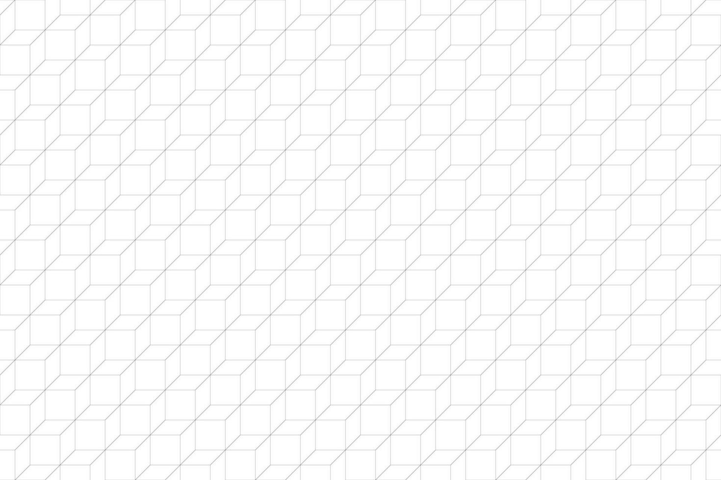 Geometric line art background. Simple artwork illustration of flat shapes, square segments, parallelograms, rhombuses, hexagons. Luxury premium seamless pattern backdrop, vector in black and white.