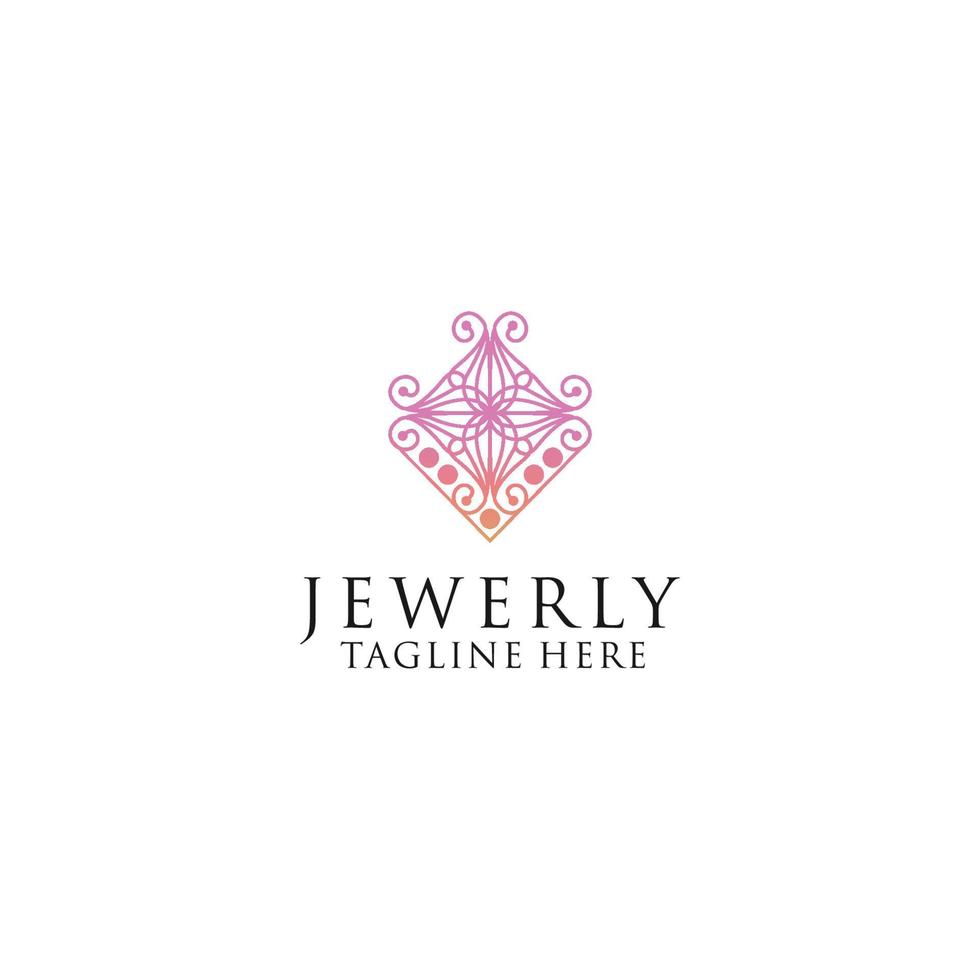 Jewerly logo icon vector image