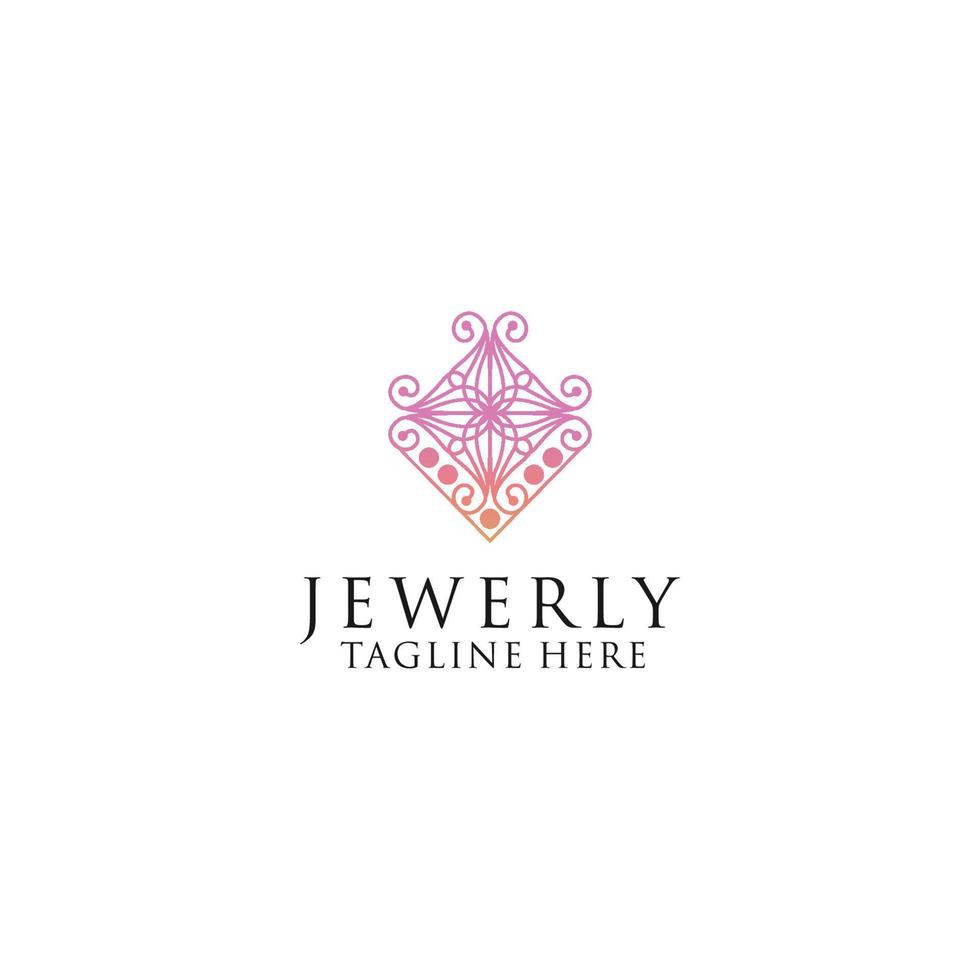 Jewerly logo icon vector image