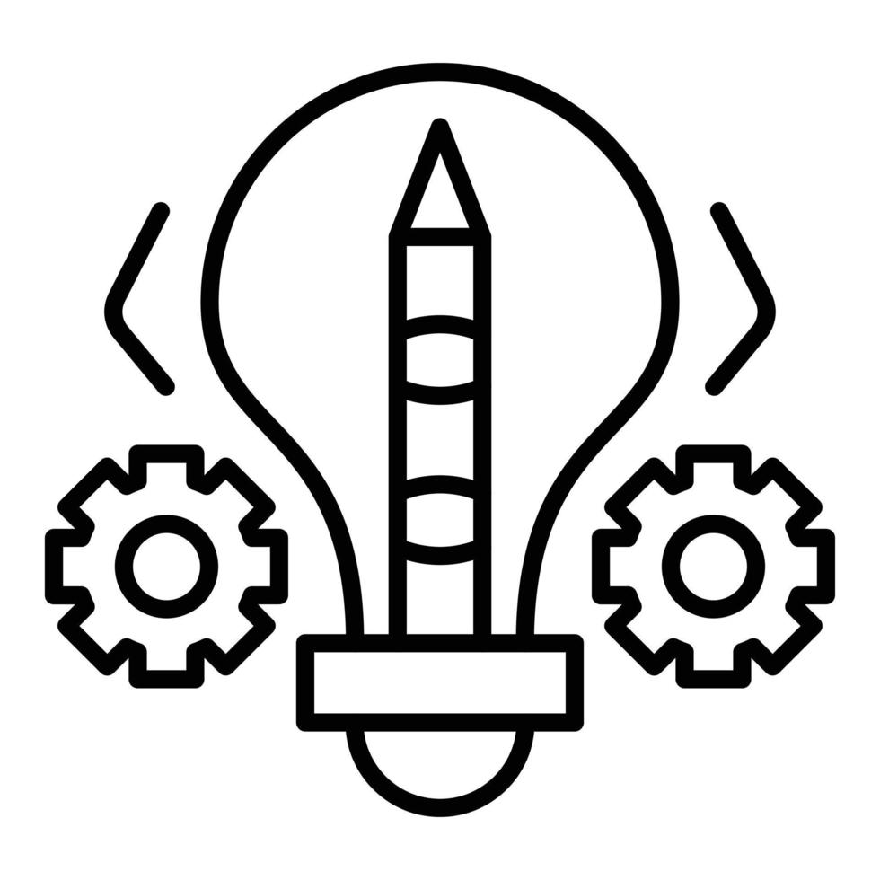 Creative Process Icon Style vector