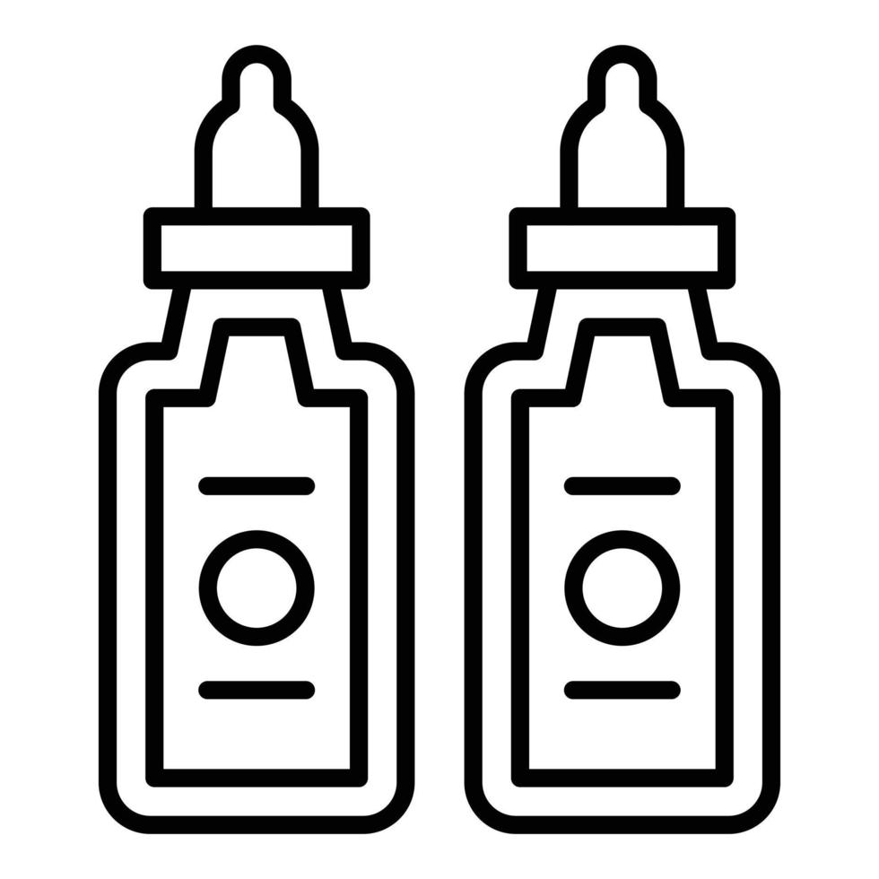 Bottles Icon Style vector