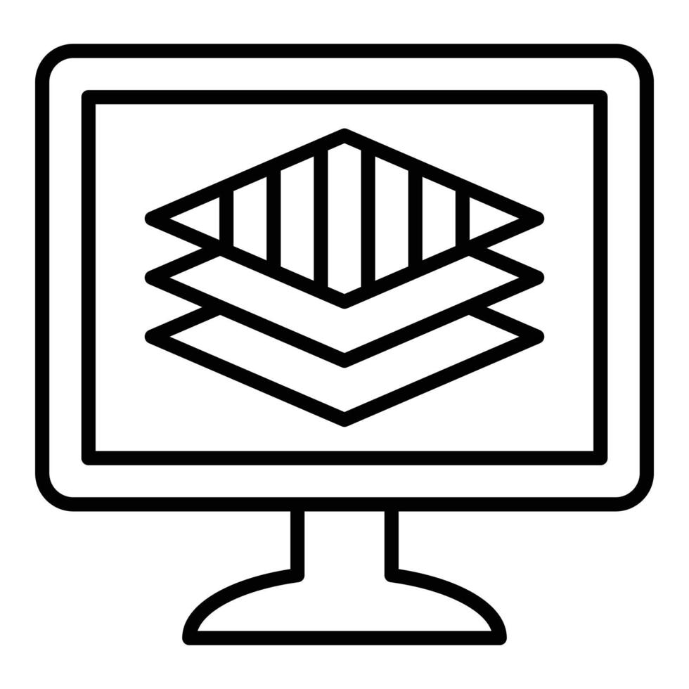 Layers Icon Style vector