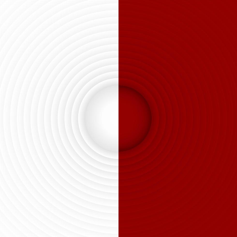 minimal red and white wave wallpaper. abstract background vector. vector