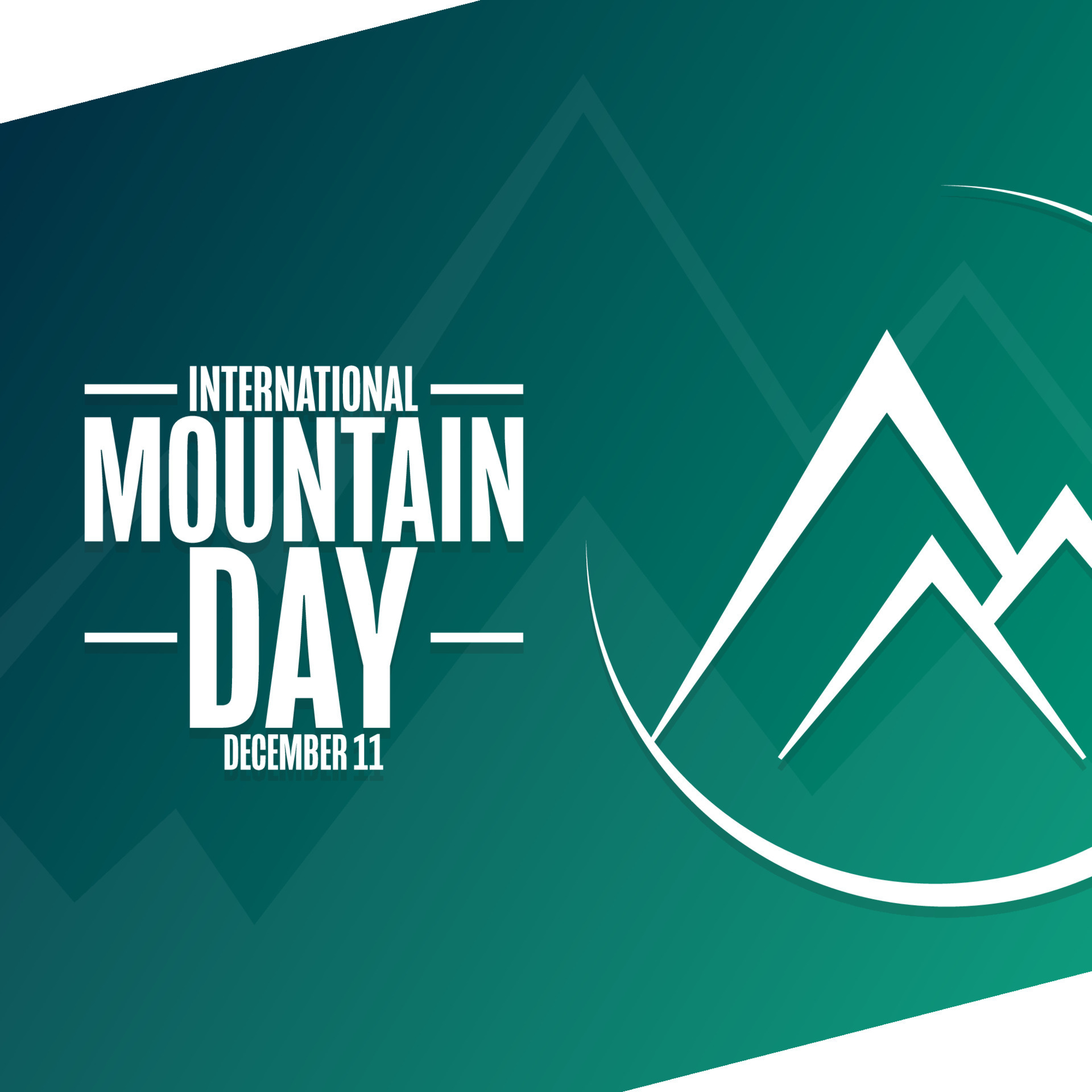 International Mountain Day December 11 Holiday Concept Template For international-mountain-day-december-11-holiday-concept-template-for