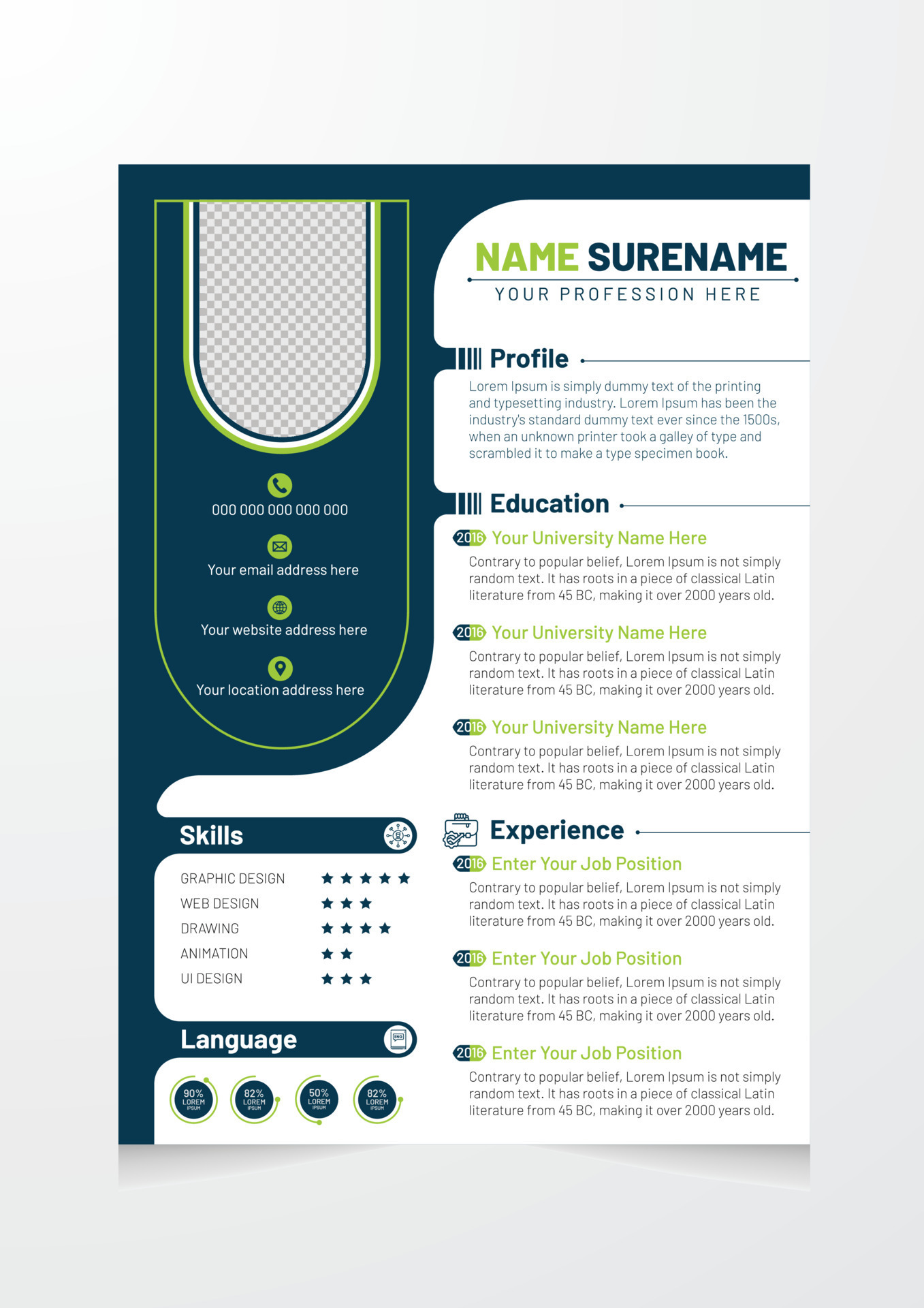 Professional curriculum vitae minimal resume or cv design template 12877066 Vector Art at Vecteezy Professional curriculum vitae minimal resume or cv design template 12877066 Vector Art at Vecteezy