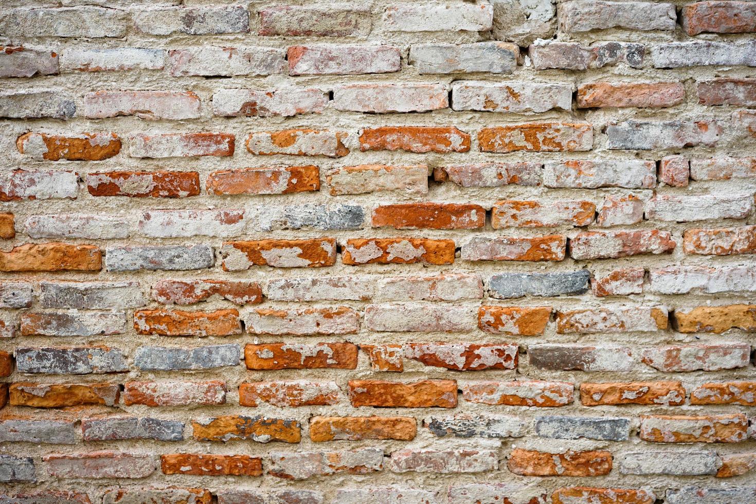 Vintage brick wall texture Background with copy space for text or design photo