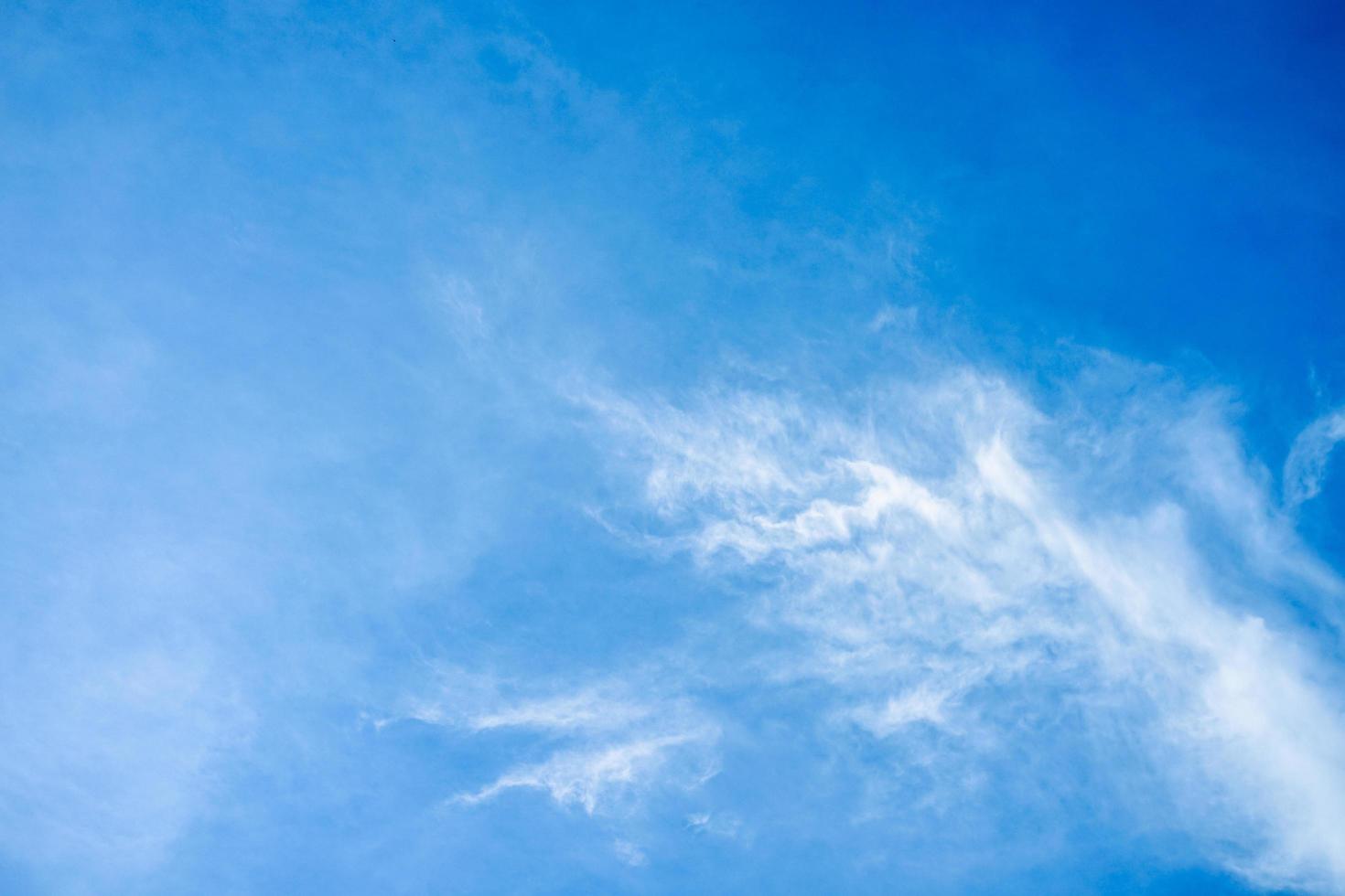 Abstract of White clouds on blue sky texture background with copy space for banner photo