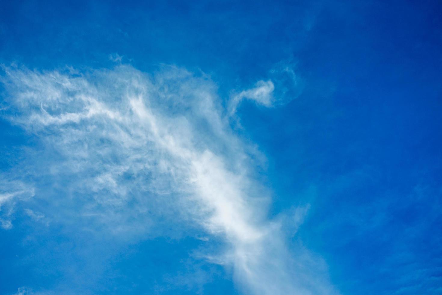 Abstract of White clouds on blue sky texture background with copy space for banner photo