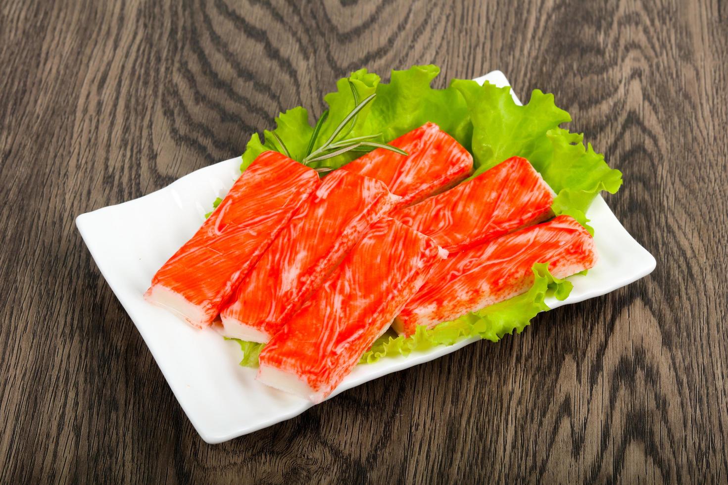 Crab sticks view photo