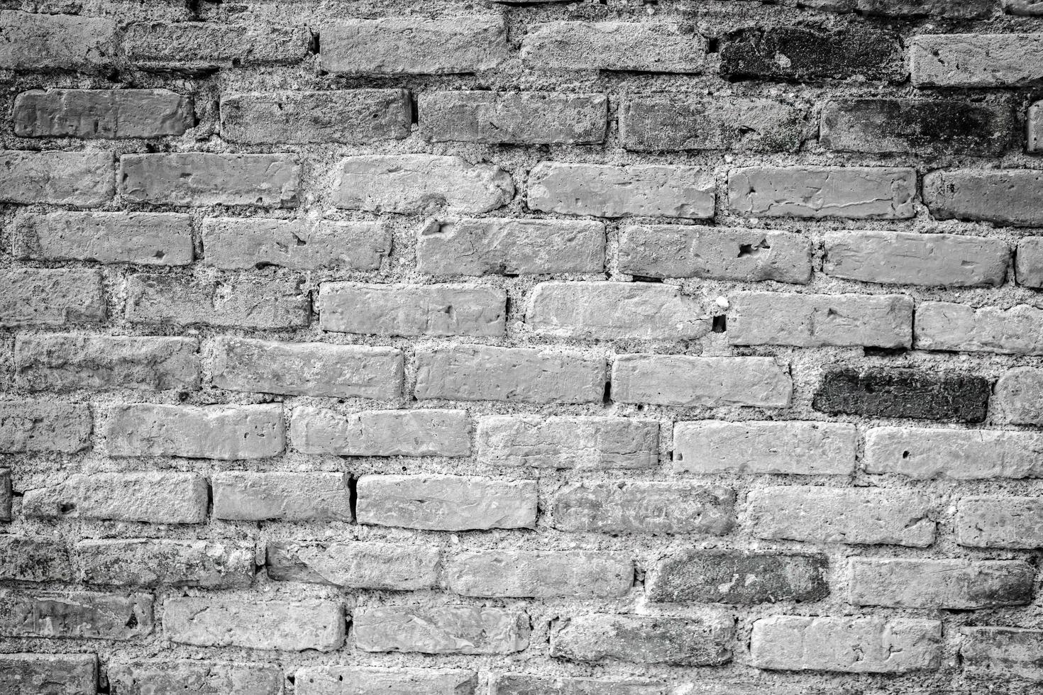 White brick wall texture Background with copy space for text or design photo