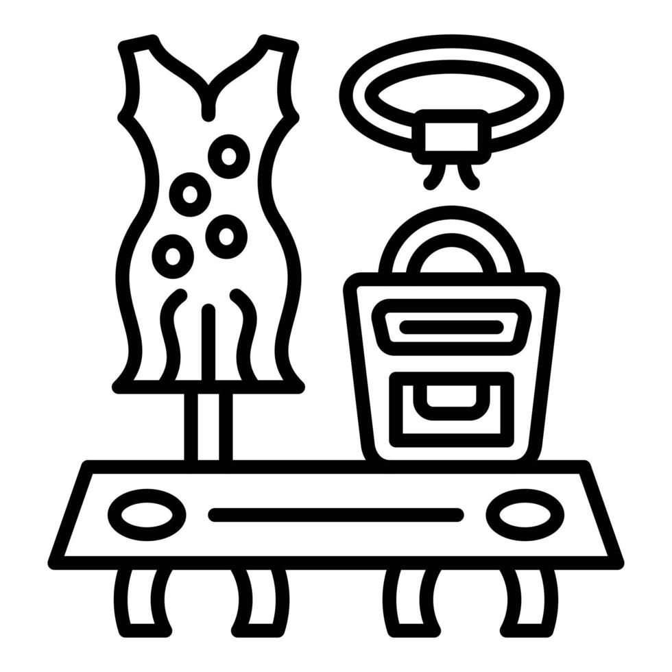 Visual Merchandising Icon Style vector