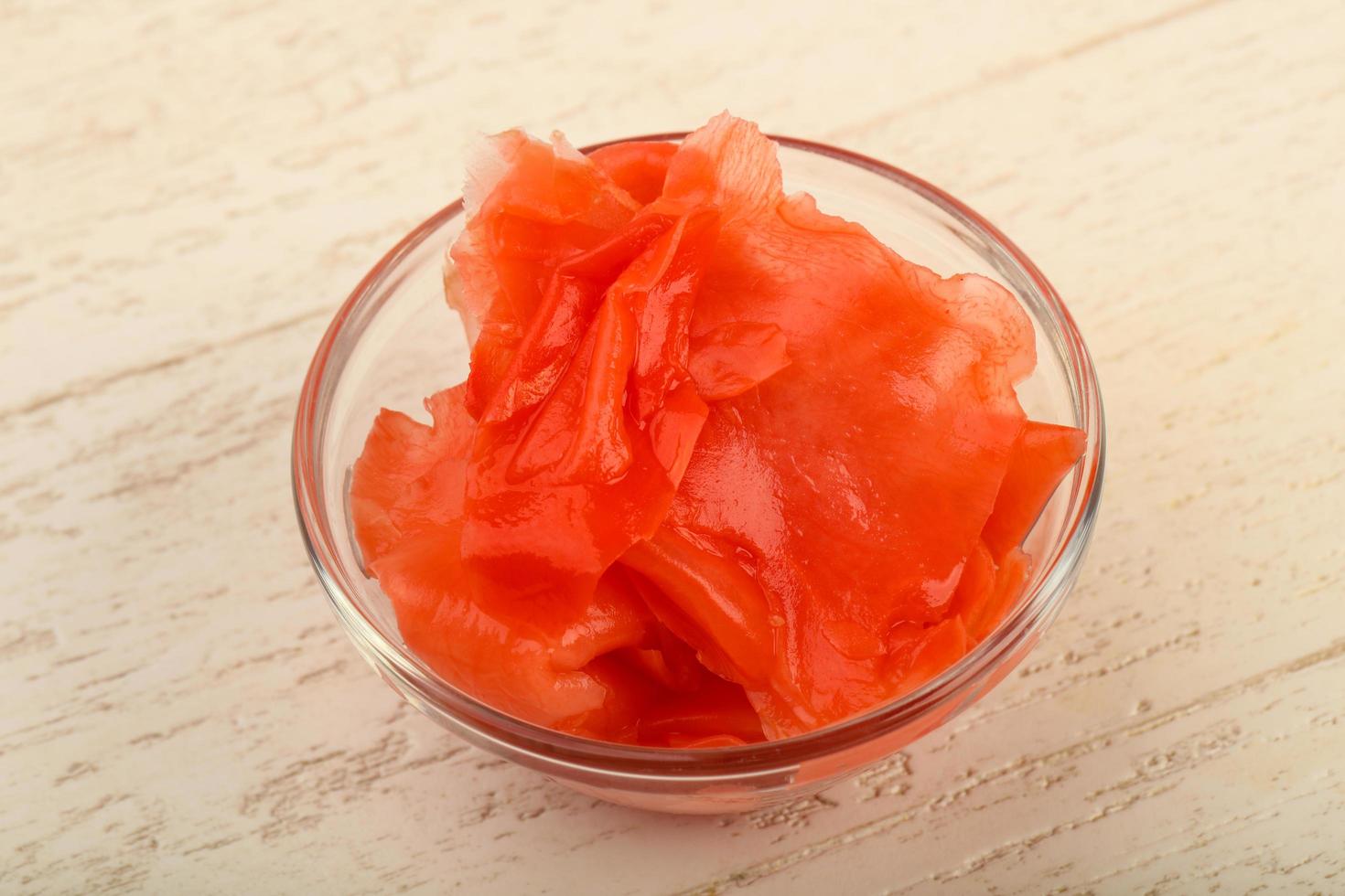 Picked ginger in dish 12879678 Stock Photo at Vecteezy