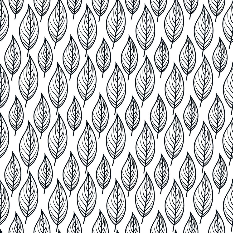 Leaf vector pattern