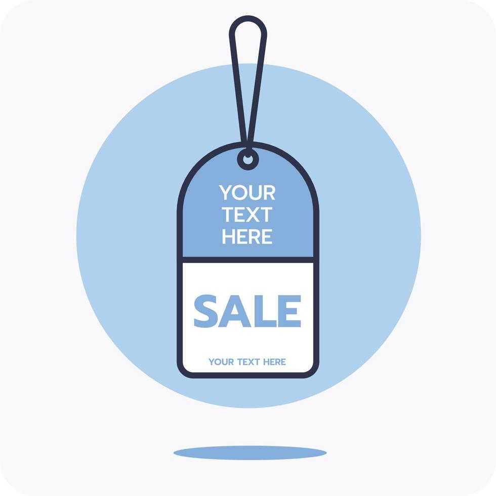 Blank product labels with string, element, and decoration design. vector
