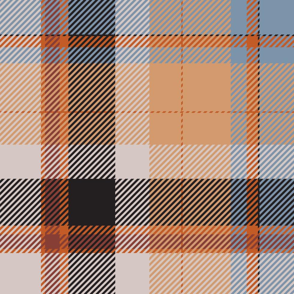 vector de patrón de cuadros sin costuras de tartán escocia. tela de fondo retro. textura geométrica cuadrada de color de verificación vintage.