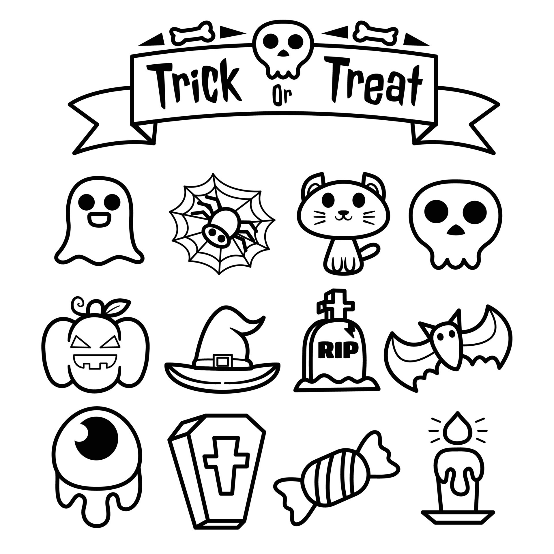 Halloween zeichnungen
