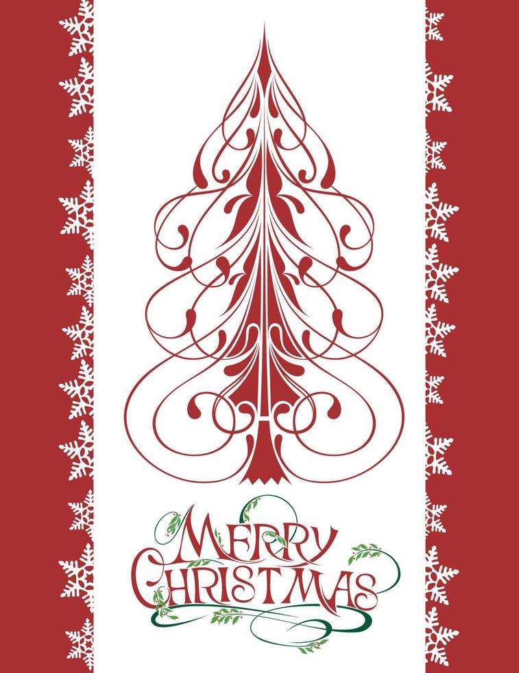 Christmas illustration for your design vector