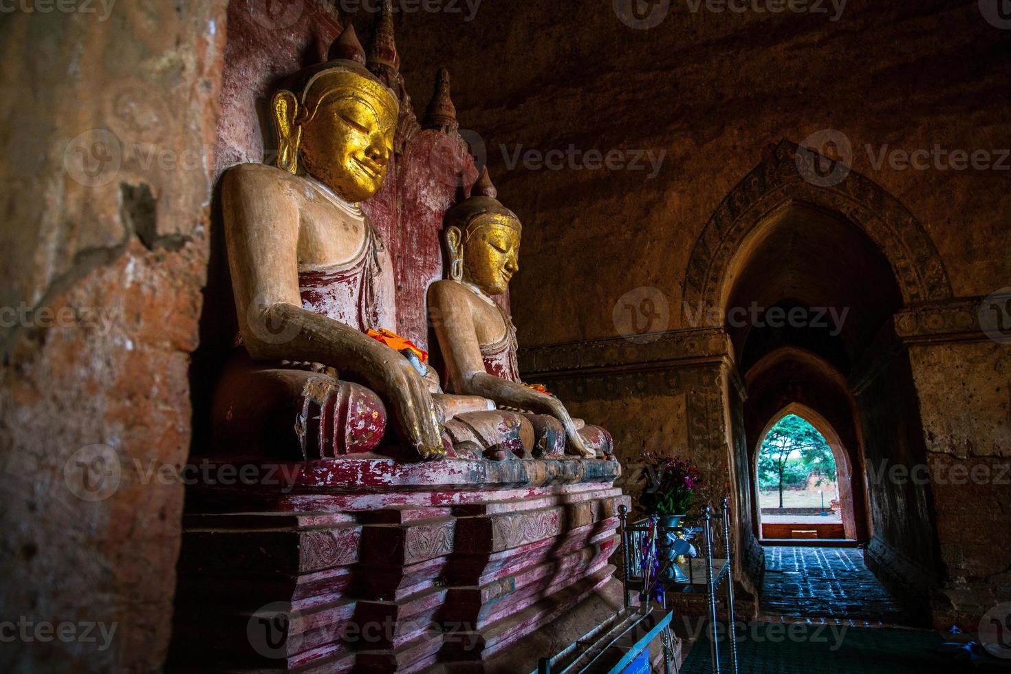 Dhammayangyi Temple, the largest and widest Buddhist temple in Bagan, Mandalay region, Myanmar photo