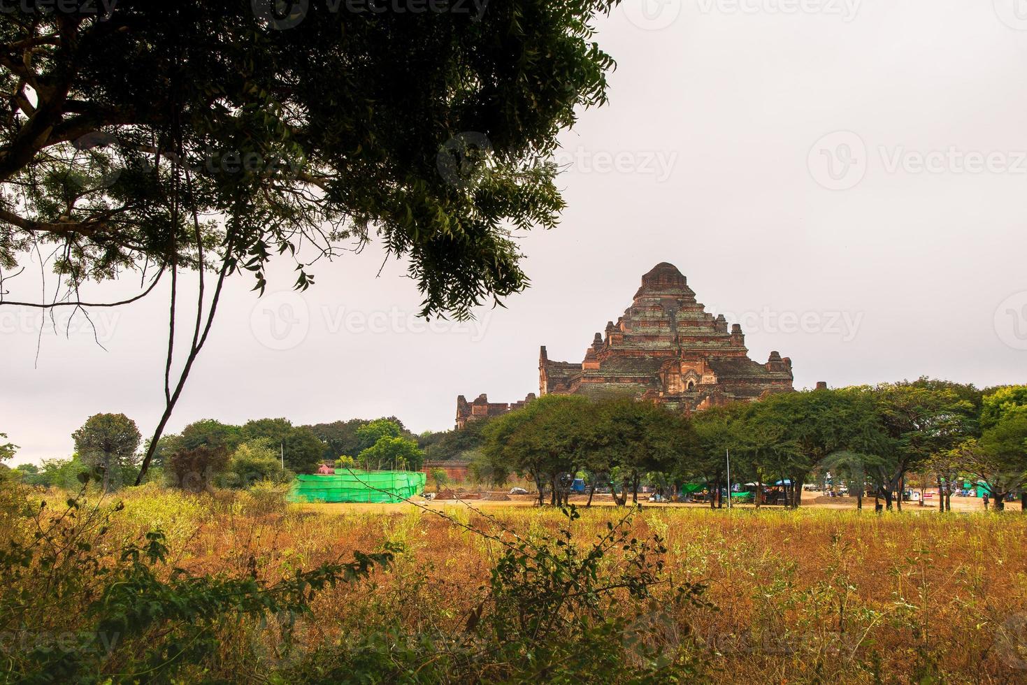 Dhammayangyi Temple, the largest and widest Buddhist temple in Bagan, Mandalay region, Myanmar photo