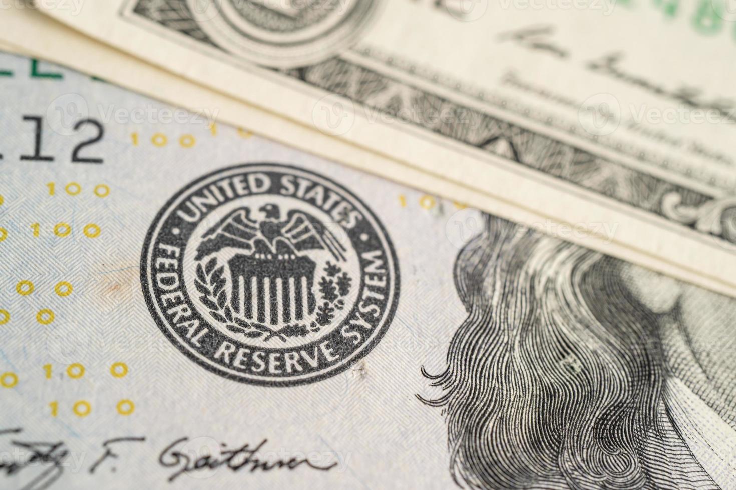 FED The Federal Reserve System  the central banking system of the United States of America. photo