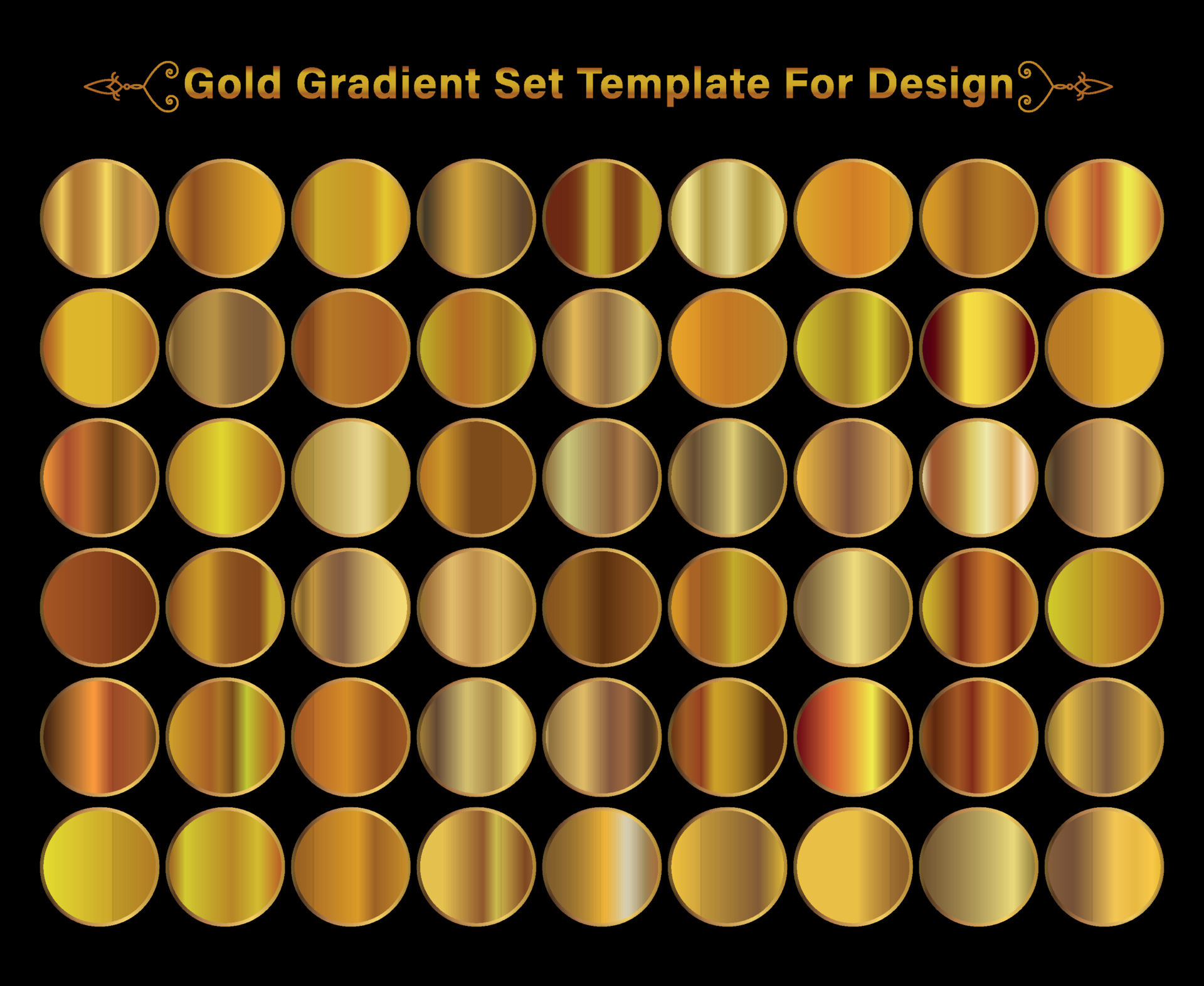 Gold Metallic, bronze, silver, chrome, copper metal foil texture