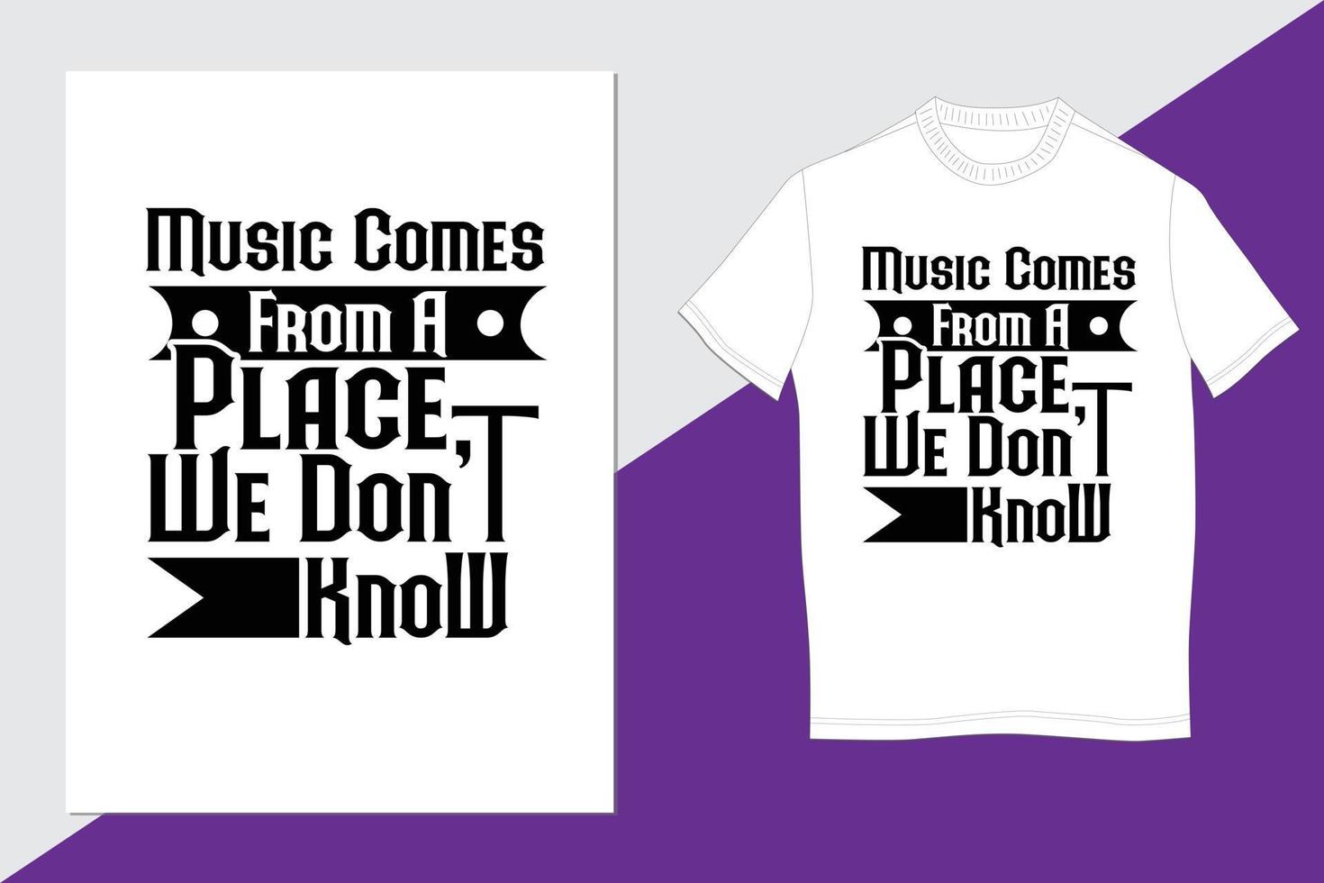 Music tshirt design vector