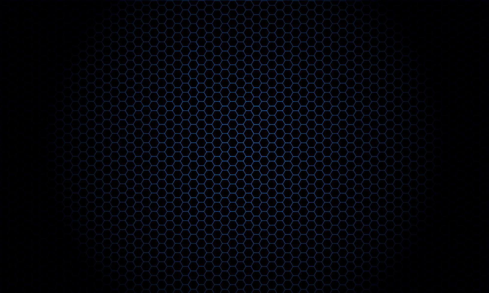 Hexagonal technology pattern mesh background vector