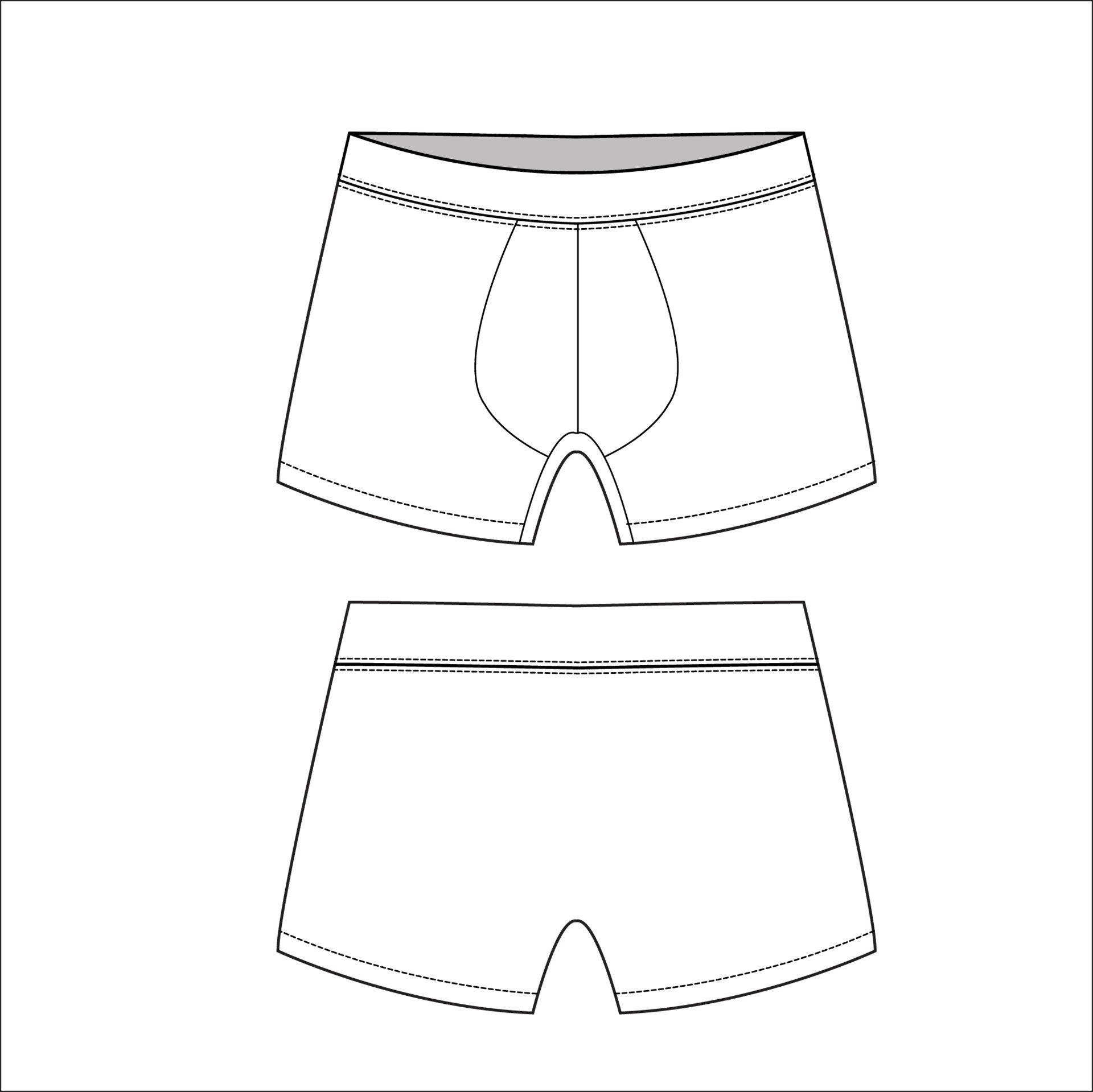 Boxer sketch for men, vector template 12885192 Vector Art at Vecteezy Boxer sketch for men, vector template 12885192 Vector Art at Vecteezy