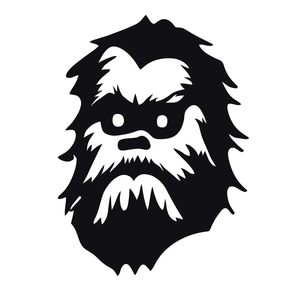 Sasquatch Bigfoot Illustration vector