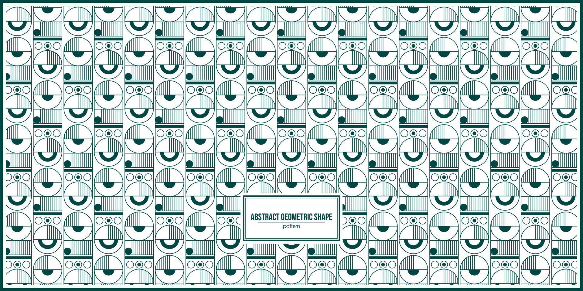 abstract pattern of geometric shape for business card vector
