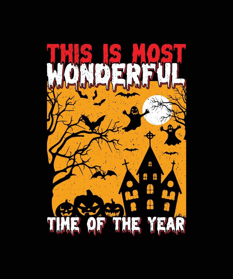 Halloween t shirt design vector