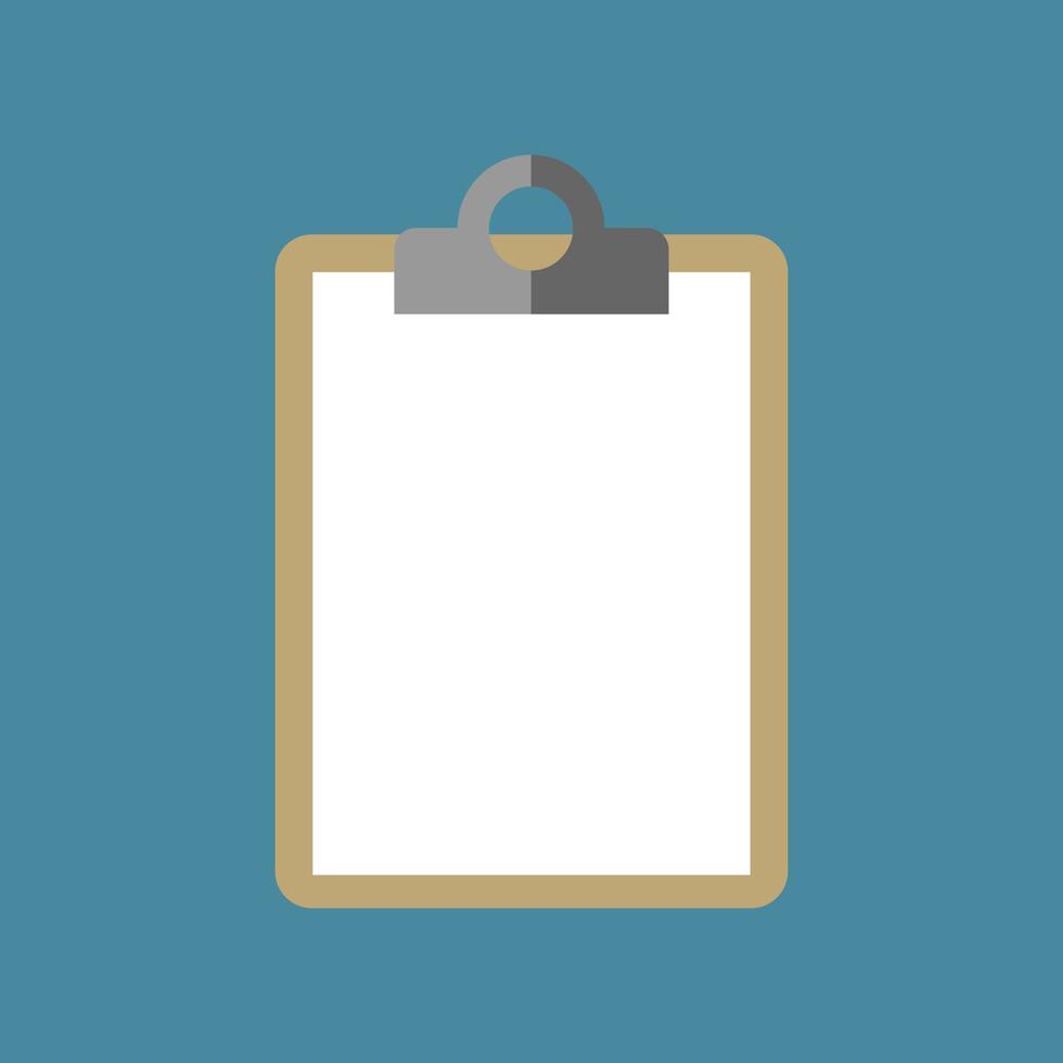 Mockup. Tablet for documents on a blue background, vector. vector