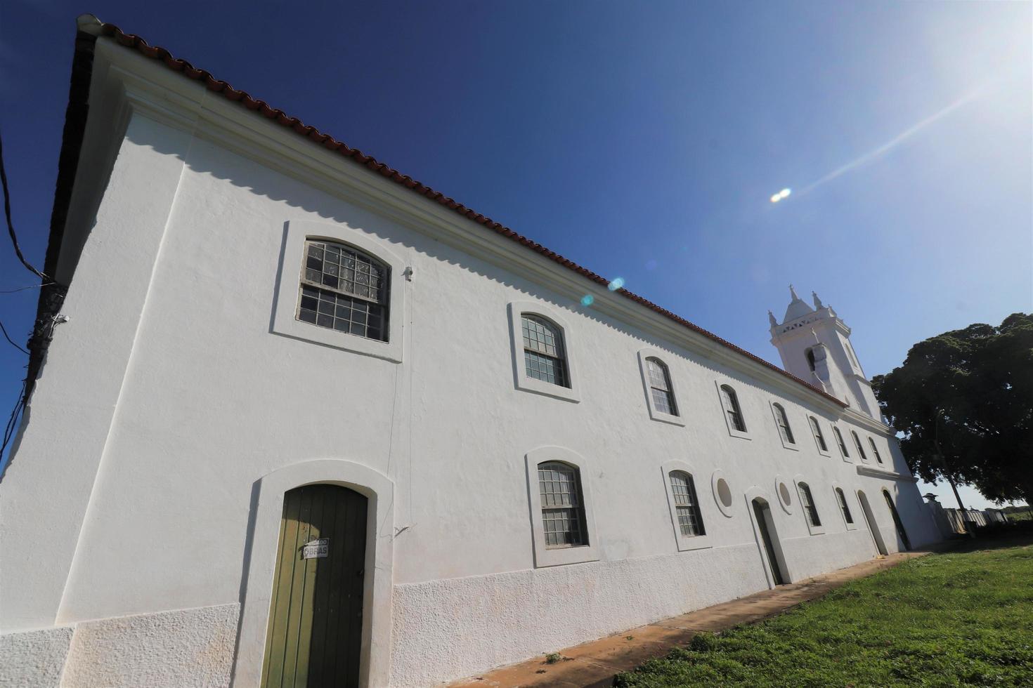 campos dos goytacazes, rj, brasil - monasterio de san benito, erigido en 1648 en el campo de campos foto