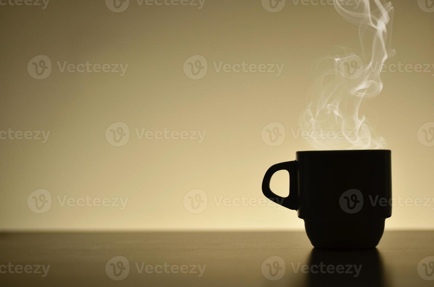 Hot coffee cup photo